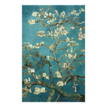 Van Gogh Almond Branches In Bloom Stationery