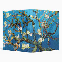 Van Gogh Almond Branches Post-Impressionism 3 Ring Binders