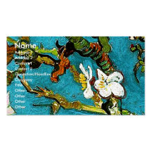 Van Gogh Blossoming Almond Tree (F671) Fine Art Business Card