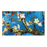 Van Gogh Blossoming Almond Tree Vintage Fine Art Business Card Templates