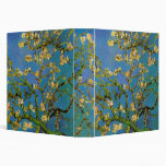 Van Gogh; Blossoming Almond Tree, Vintage Flowers Binder