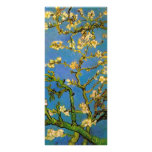 Van Gogh; Blossoming Almond Tree, Vintage Flowers Full Color Rack Card