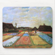 Van Gogh Bulb Fields Holland Fine Art Mousepads