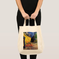 Van Gogh; Cafe Terrace at Night Canvas Bag