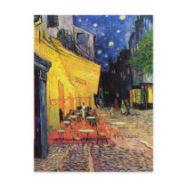 Van Gogh; Cafe Terrace at Night Post Card