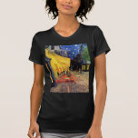 Van Gogh; Cafe Terrace at Night, Vintage Fine Art Tee Shirt
