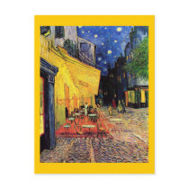 Van Gogh Cafe Terrace Postcard