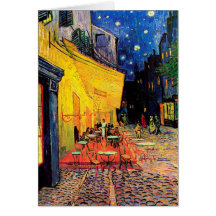 Van Gogh Cafe Terrace Vintage Fine Art Cards