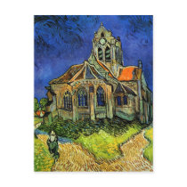 Van Gogh Church at Auvers Postcards