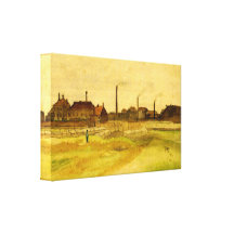 Van Gogh; Coalmine in the Borinage Canvas Print