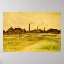 Van Gogh; Coalmine in the Borinage Posters