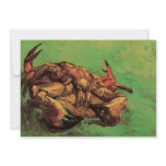 Van Gogh; Crab on Its Back invitations