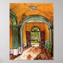 Van Gogh Entrance Hall Saint-Paul Hospital Posters