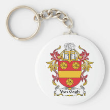 Van Gogh Family Crest Key Chain