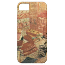 Van Gogh French Novels and Rose iPhone 5 Covers