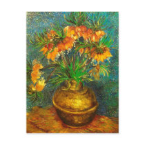 Van Gogh Fritillaries in a Copper Vase Post Cards