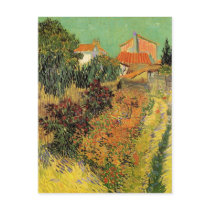 Van Gogh; Garden Behind a House