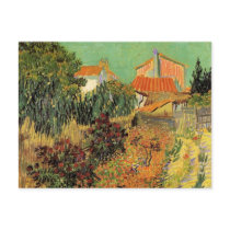 Van Gogh; Garden Behind a House