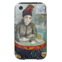 Van Gogh In The Cafe iPhone 3 Tough Cases