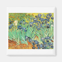 van Gogh - Irises (1889) Fridge Magnet
