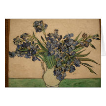 van gogh irises in nyc partial cards