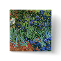 Van Gogh Irises Pins
