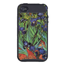 Van Gogh Irises, Vintage Post Impressionism Art