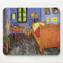 Van Gogh ; La chambre à coucher de Vincent dans Ar Tapis De Souris