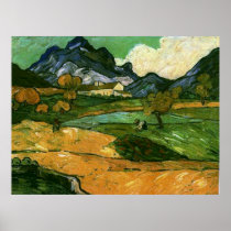 Van Gogh Le Mont Gaussier Print