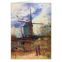 Van Gogh - Le Moulin De La Galette Cards