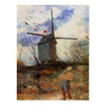 Van Gogh; Le Moulin de la Galette (Windmill) Post Card