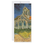VAN GOGH - L'EGLISE D'AUVERS-SUR-OISE CUSTOM RACK CARD