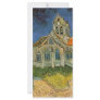 VAN GOGH - L'EGLISE D'AUVERS-SUR-OISE CUSTOM RACK CARD