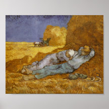 Van Gogh Noon, Rest from Work (Millet) (F686) Print