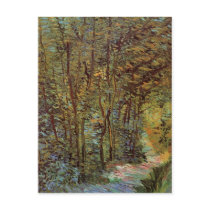 Van Gogh; Path in the Woods Postcards
