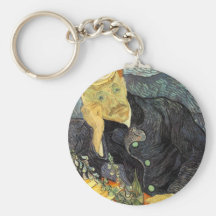 Van Gogh Portrait of Dr. Gachet Key Chains