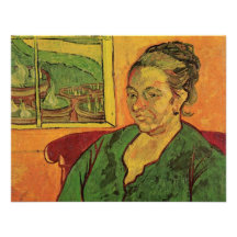 Van Gogh; Portrait of Madame Augustine Roulin Invites