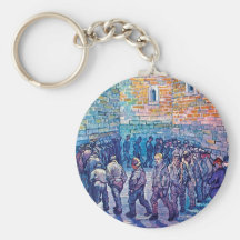 Van Gogh - Prisoners Walking The Round Keychains