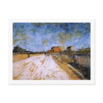 Van Gogh Road Beside Paris Ramparts Postcards