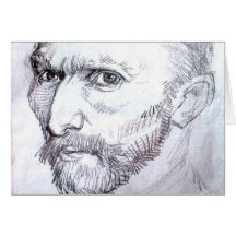 Van Gogh Self-Portrait Cards
