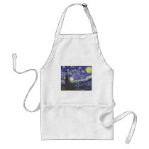 Van Gogh Starry Night Aprons