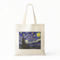 Van Gogh Starry Night Canvas Bags