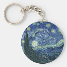 Van  Gogh Starry Night Key Chains