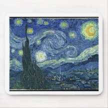 Van  Gogh Starry Night Mouse Pads