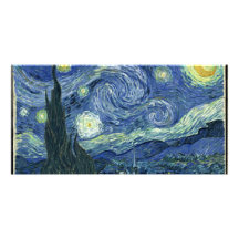 Van  Gogh Starry Night Photo Greeting Card