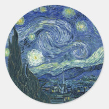 Van  Gogh Starry Night Sticker