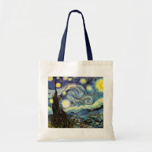 Van Gogh Starry Night Tote Bags