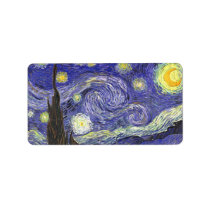Van Gogh Starry Night, Vintage Post Impressionism