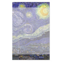 Van Gogh Starry Night, Vintage Post Impressionism