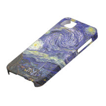 Van Gogh Starry Night, Vintage Post Impressionism